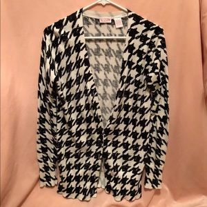 Houndstooth Cardigan